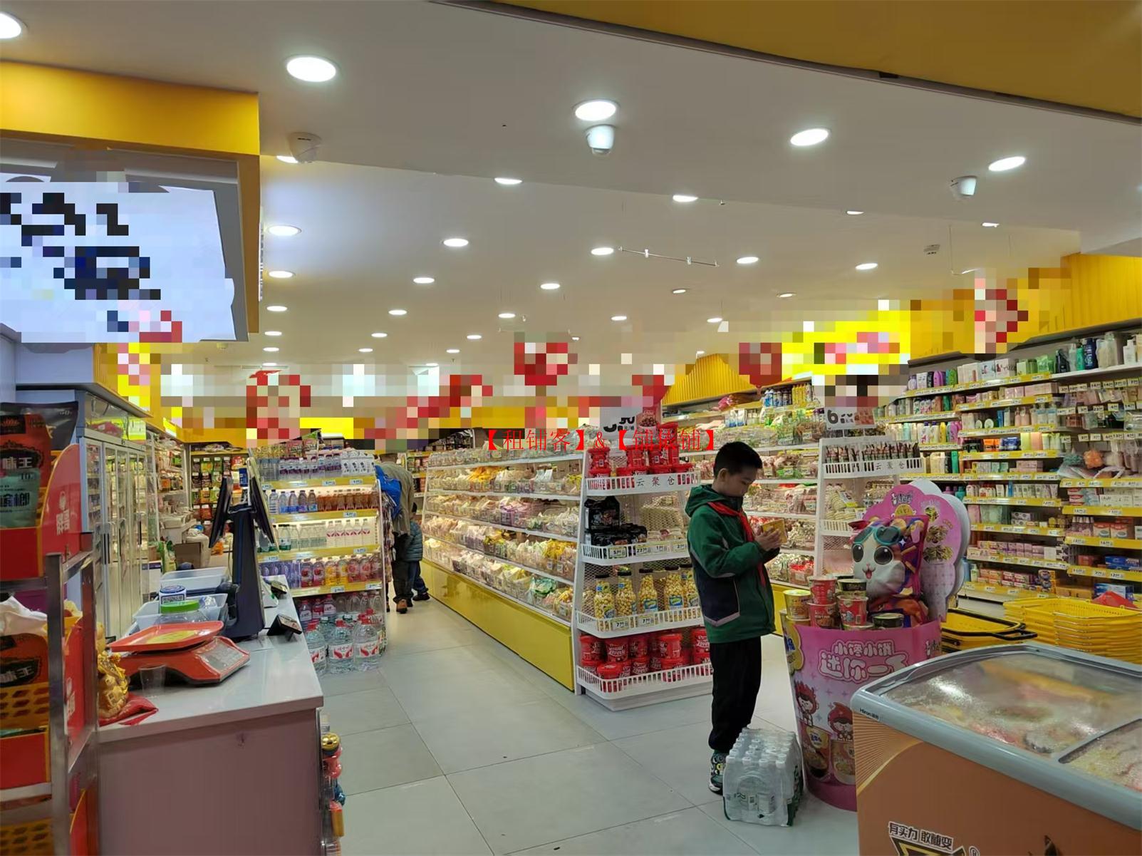 空转4.8万未来方舟140平百货零食店转让